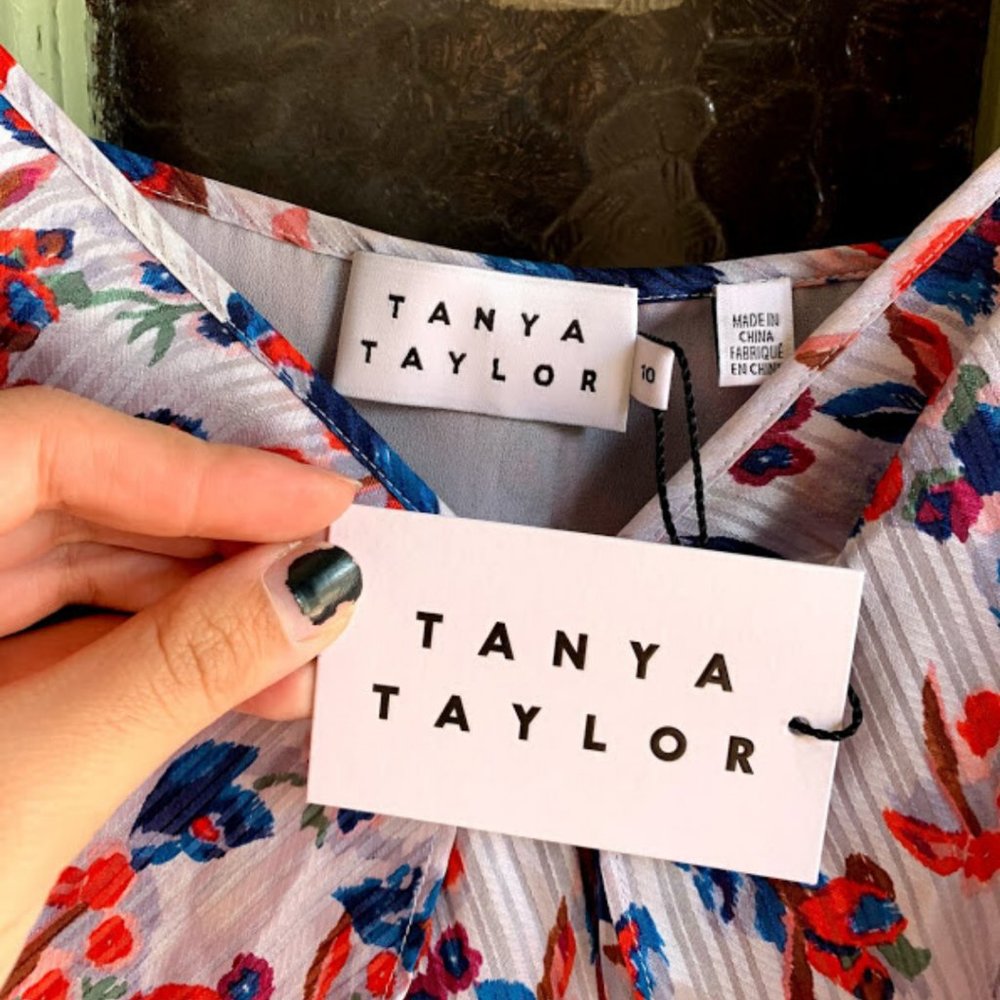 NWT Tanya Taylor Lorena Dress in Lavender - Picture 2 of 5